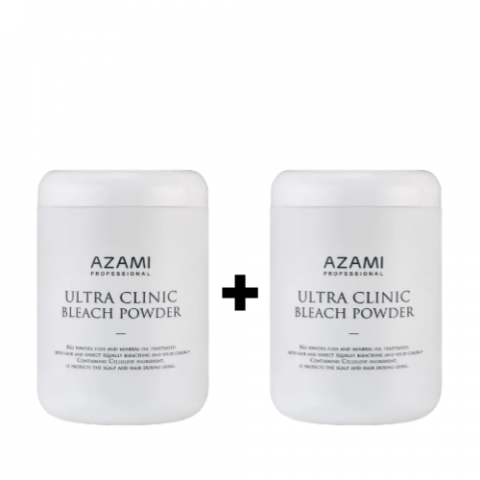 아자미 울트라 클리닉 블리치 파우더 탈색제 500g (1+1 프로모션)