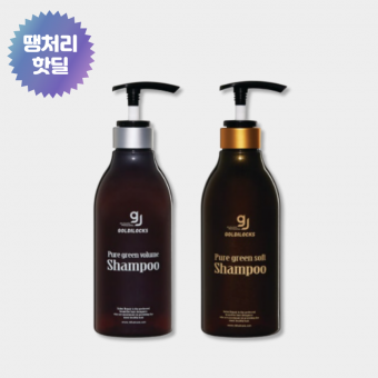 ★땡처리★ 골디락스 퓨어 그린 샴푸 (볼륨/소프트) 500ml