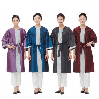 라인 N/P 배색가운