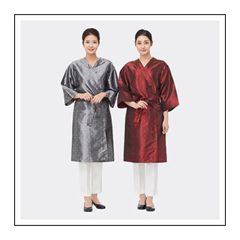 라인 자카드 차이나 가운