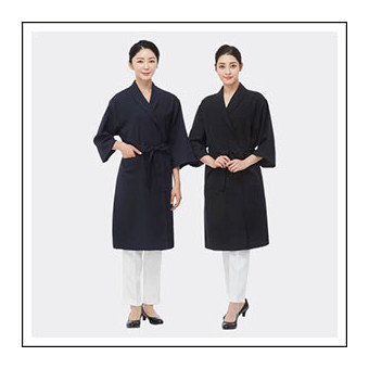 라인 트렌치 스타일 가운