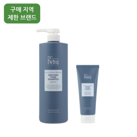 엔씨페트라 리스토어 퓨어 샴푸&퓨어 마스크 (230ml/1000ml)