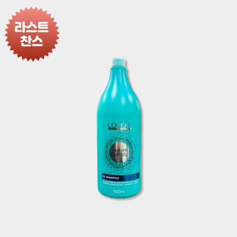 ★땡처리 라스트찬스★ 로레알 헤어스파 디엑스(DX) 샴푸 1500ml (펌프미포함)
