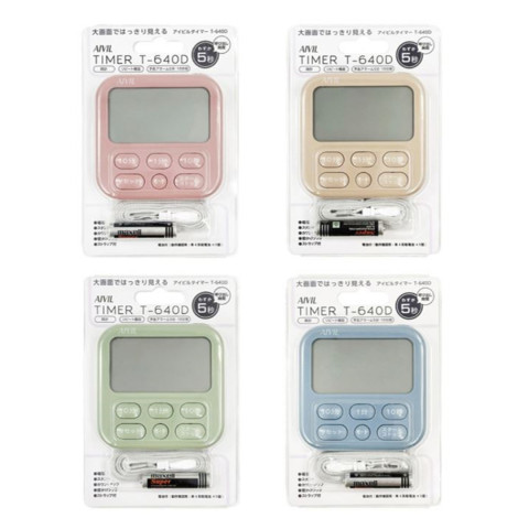 AIVIL 아이빌 바톤 타이머 - 4종 (일본 직수입)
