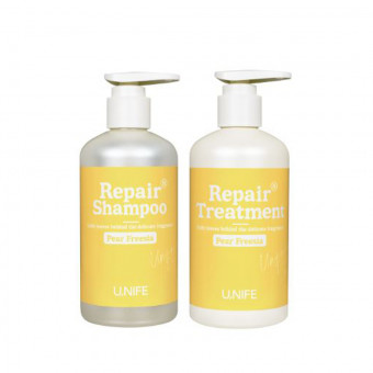 데미 유니프 헤어 리페어 샴푸 & 트리트먼트 290ml / 550ml / 1000ml