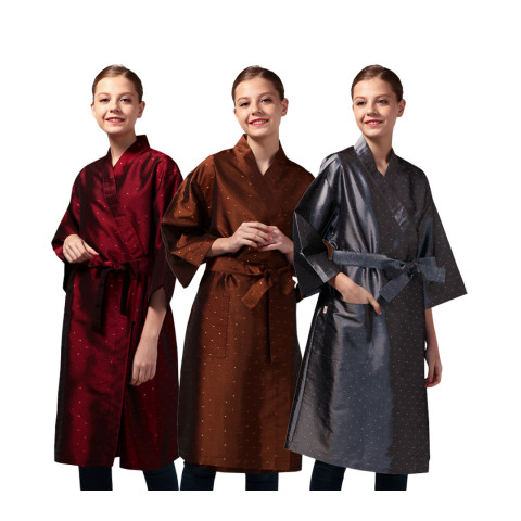 요들 모델N/P 자카드 가운