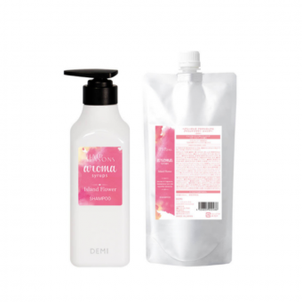 데미 아로마시럽스샴푸450ml+공병(아일랜드플라워)