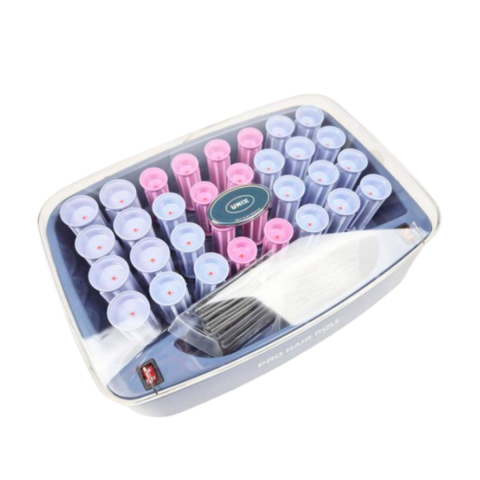 유닉스 전기 셋팅롤 헤어롤 32구