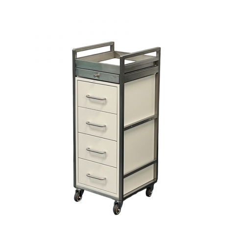 엔켈 아이언우드 트레이 정리대 (블랙/그레이/크림화이트)