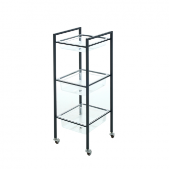 엔켈 아티3단 트레이 정리대 (블랙)