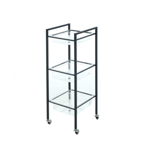 엔켈 아티3단 트레이 정리대 (블랙)